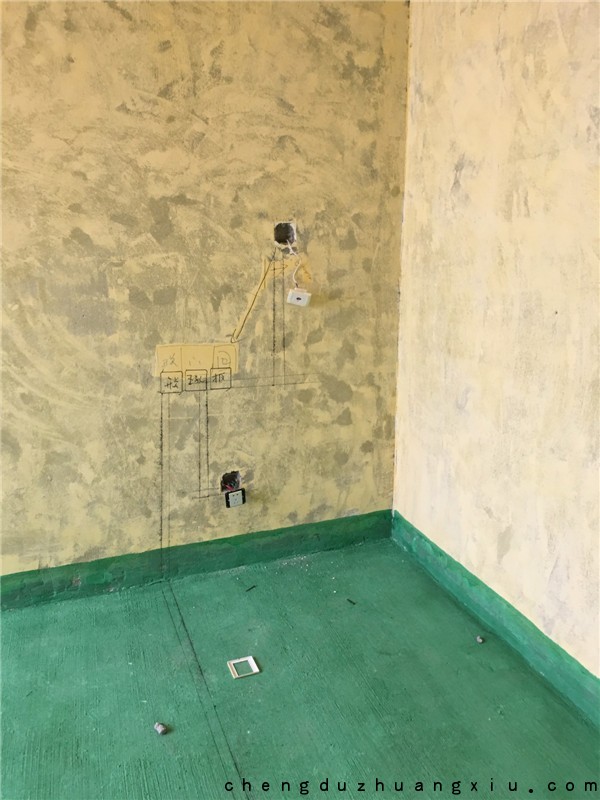 都城乐颂居水电改造弹线预估