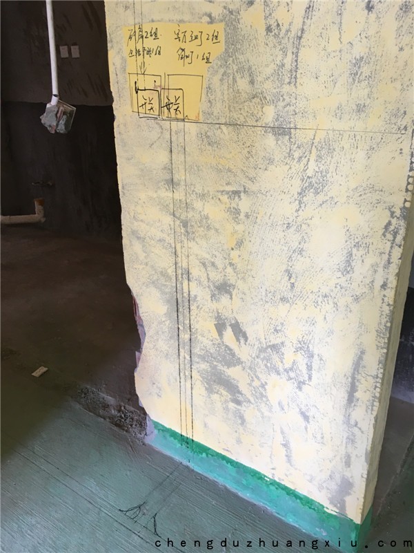 都城乐颂居水电改造弹线预估