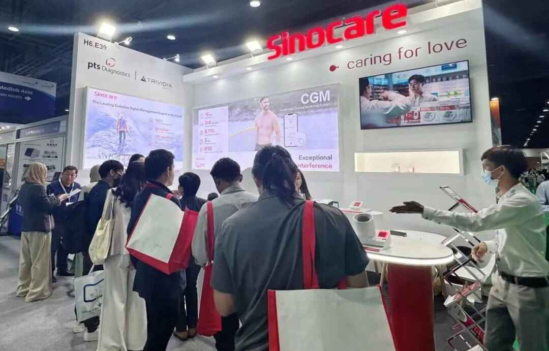 Sinocare a participé à l'édition 2024 de The Asia Health & Medlab Asia en Thaïlande.